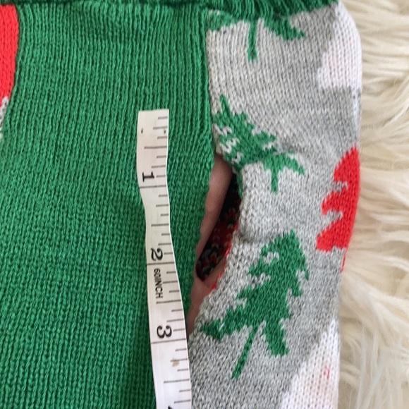 Small dog holiday pet sweater Christmas trees ugly Christmas sweater for dog cat - Picture 14 of 16